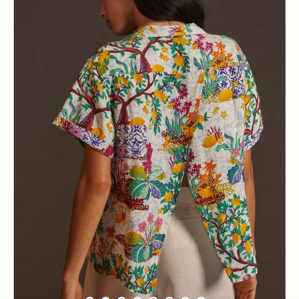 Anthropologies Maeve Classic Surf Shirt
